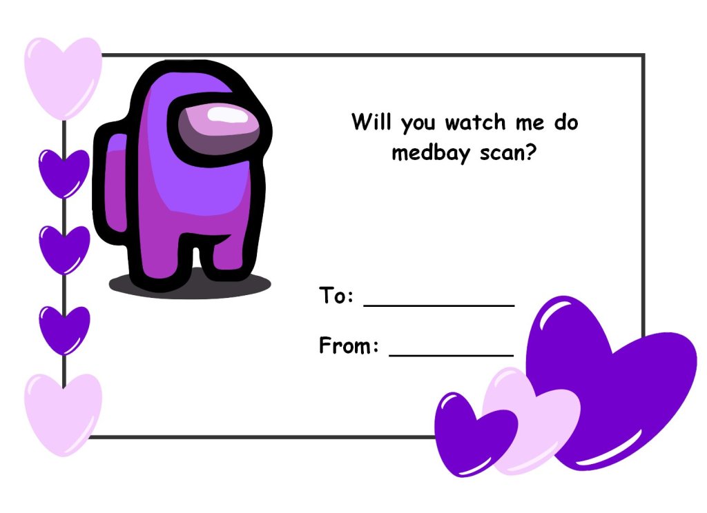 Will you watch me do medbay scan?
