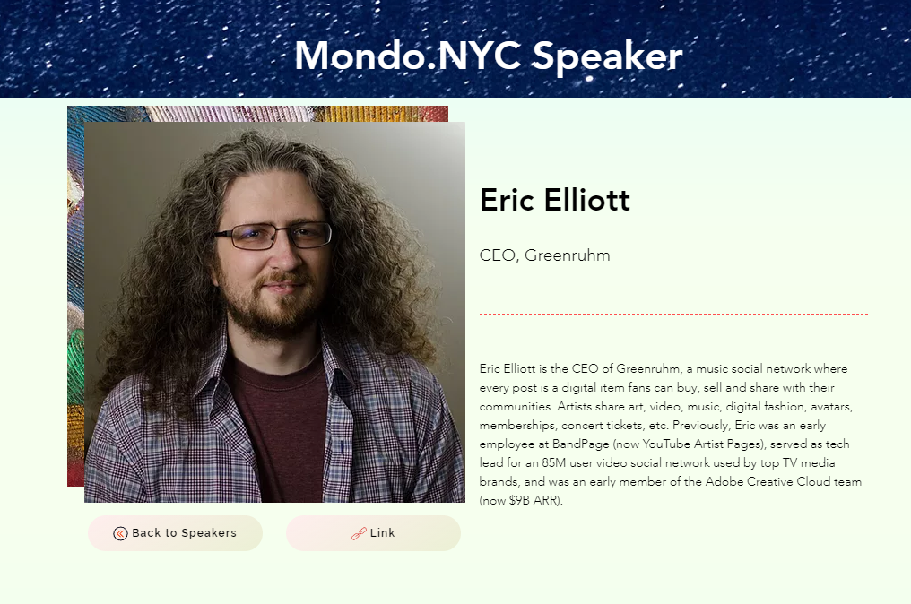 Eric Elliott, Greenruhm CEO